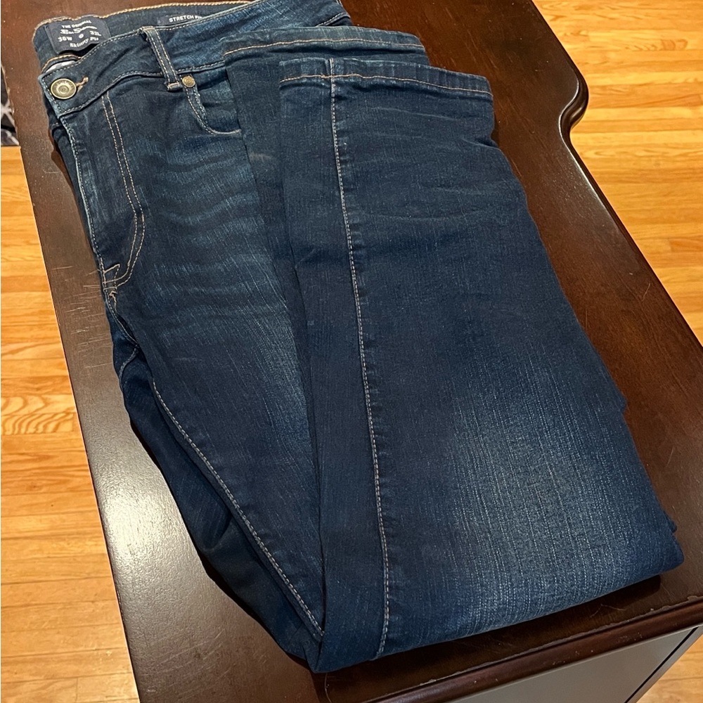Ben Sherman Men's Deep Indigo Slim Straight Jeans